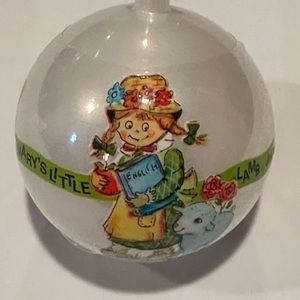 Vintage 1975 Bradford Novelty ornaments.